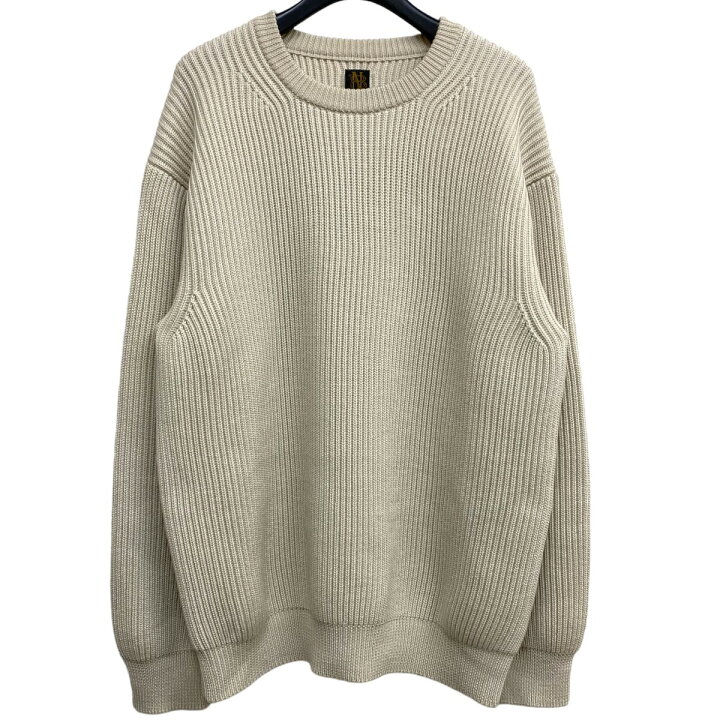 楽天市場】【中古】BATONER 20AW RIB CREW NECK SWEATERウール 
