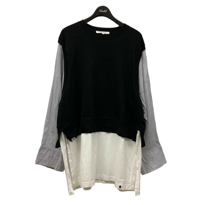 楽天市場】【中古】ENFOLD 22AW FAKE LAYERED PULLOVER ニットベスト 