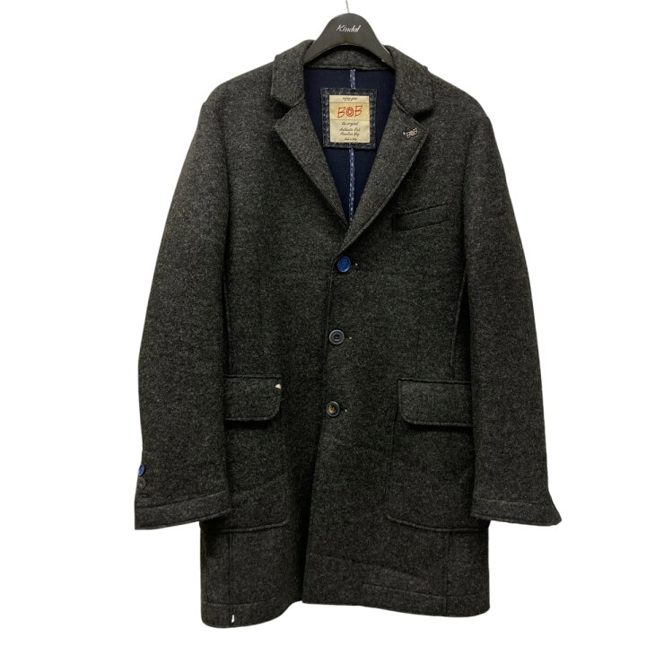 楽天市場】【中古】BOB チェスターコート 9742-0509 グレー サイズ：48 