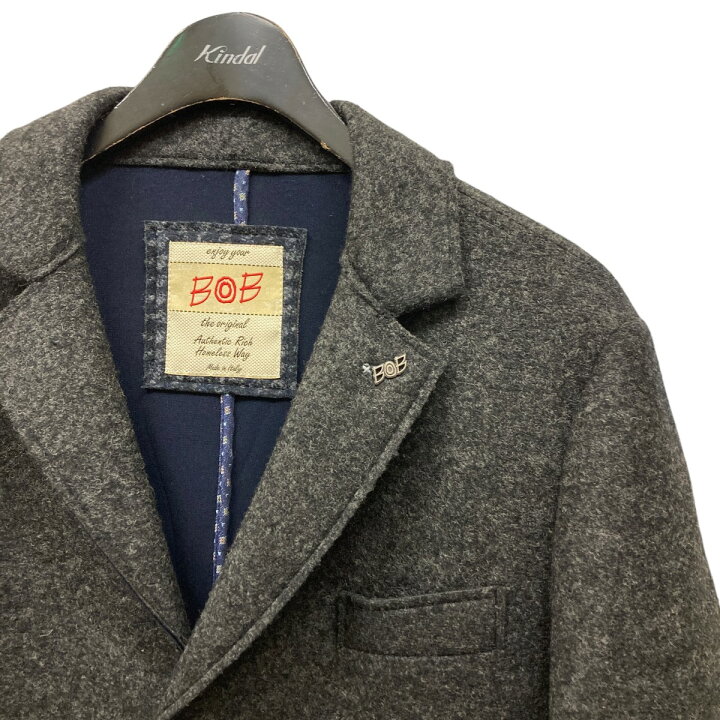 楽天市場】【中古】BOB チェスターコート 9742-0509 グレー サイズ：48 