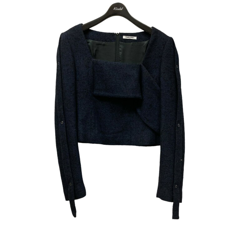 楽天市場】【中古】FUMIKA UCHIDA BOUCLE SQUARE-NECK SHORT JACKET  