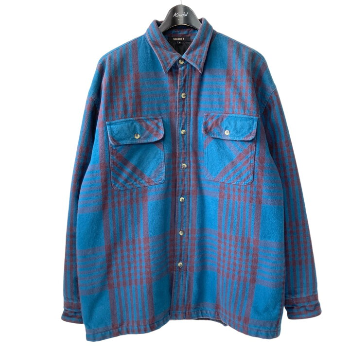 楽天市場】【中古】Yeezy SEASON 5 classic oversized check flannel 