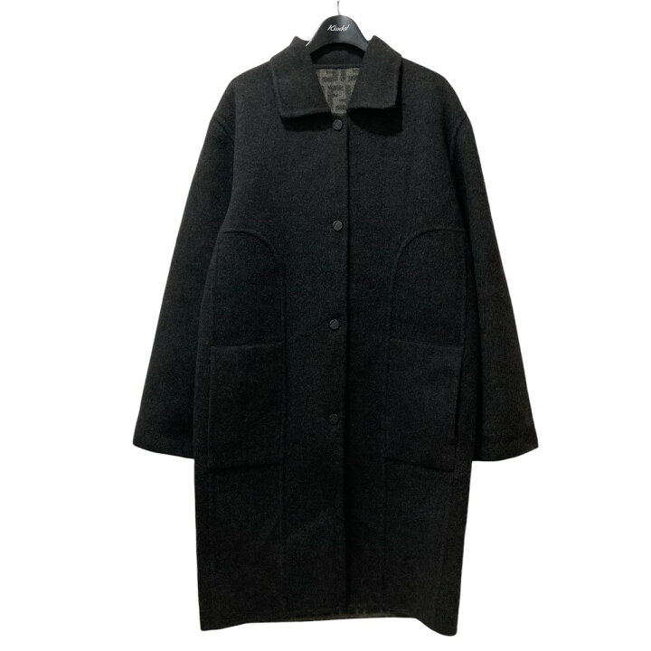 楽天市場】【中古】FENDI ズッカ柄 カシミヤリバーシブルコート グレー 