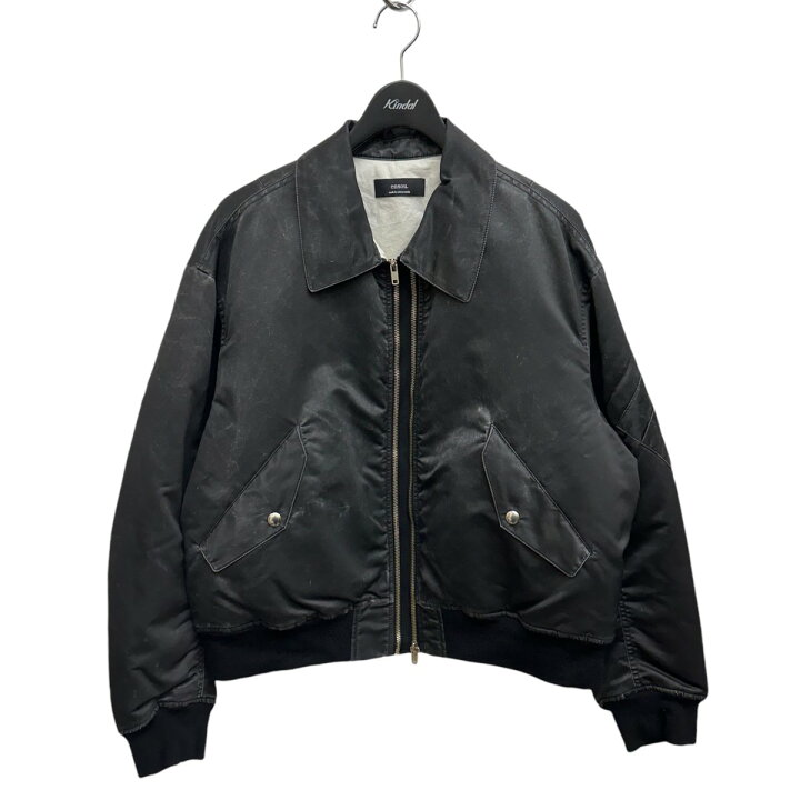 楽天市場】【中古】ensou． Washed Two-lane Flight Jacket ボンバー 