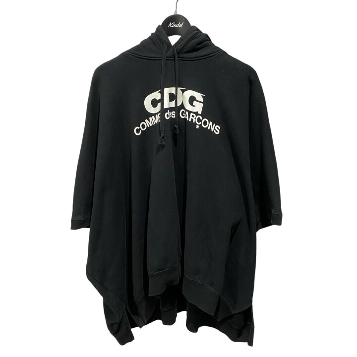 楽天市場】【中古】COMME des GARCONS SZ-T018 ロゴプリント ポンチョ 