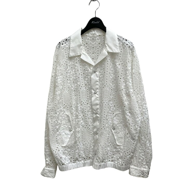 楽天市場】【中古】TOGA VIRILIS 24SS LACE BLOUSON レースシャツ 