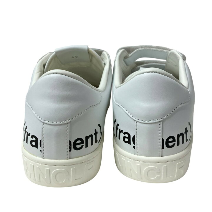 楽天市場】【中古】MONCLER×FRAGMENT ベルクロスニーカー ホワイト 