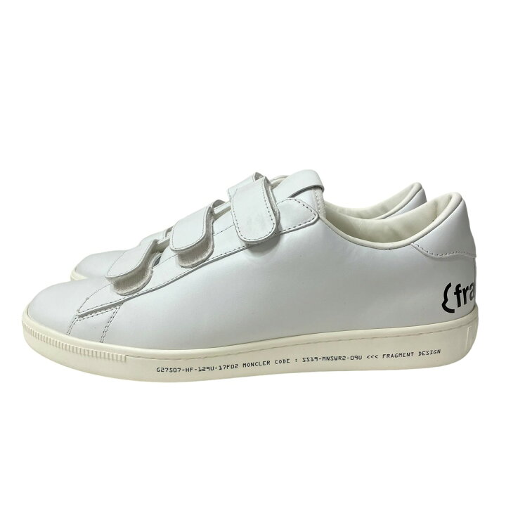 楽天市場】【中古】MONCLER×FRAGMENTベルクロスニーカー ホワイト 