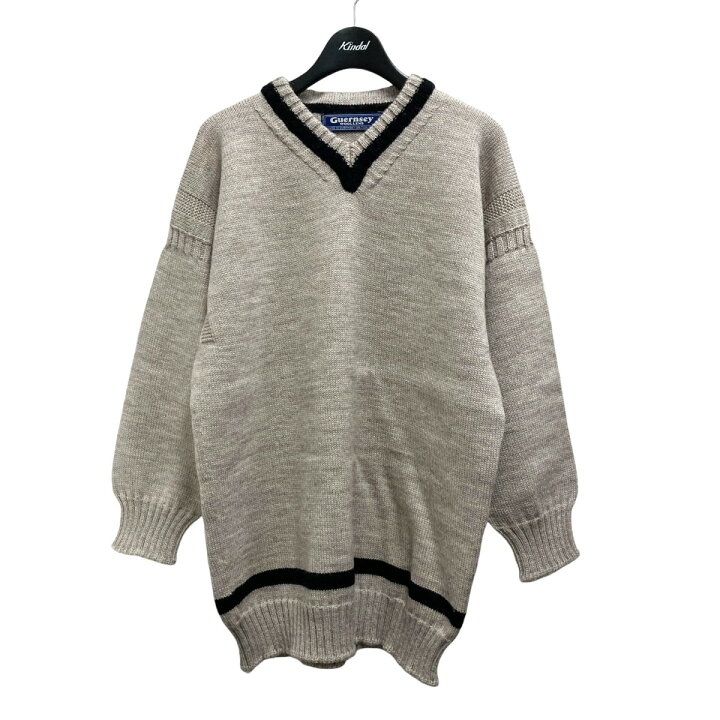 楽天市場】【中古】GUERNSEY WOOLLENS×nest Robe Vネックニット 