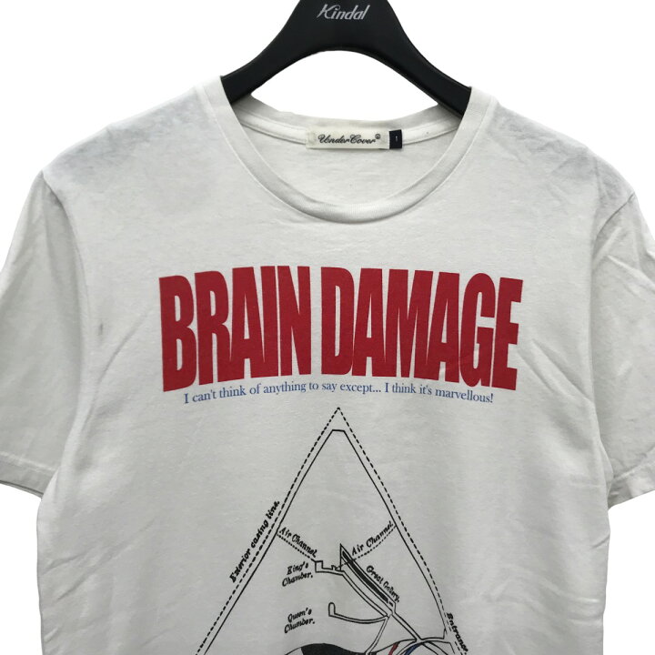 楽天市場】【中古】UNDERCOVER BRAIN DAMAGE プリントTシャツ ホワイト 