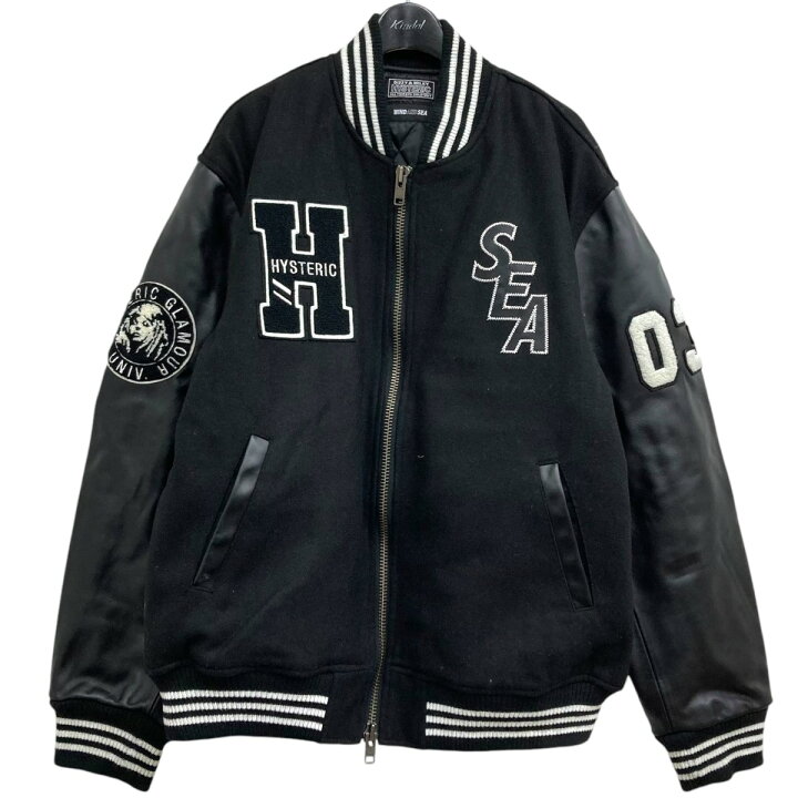 楽天市場】【中古】WIND AND SEA×Hysteric GlamourStadium Jumper  