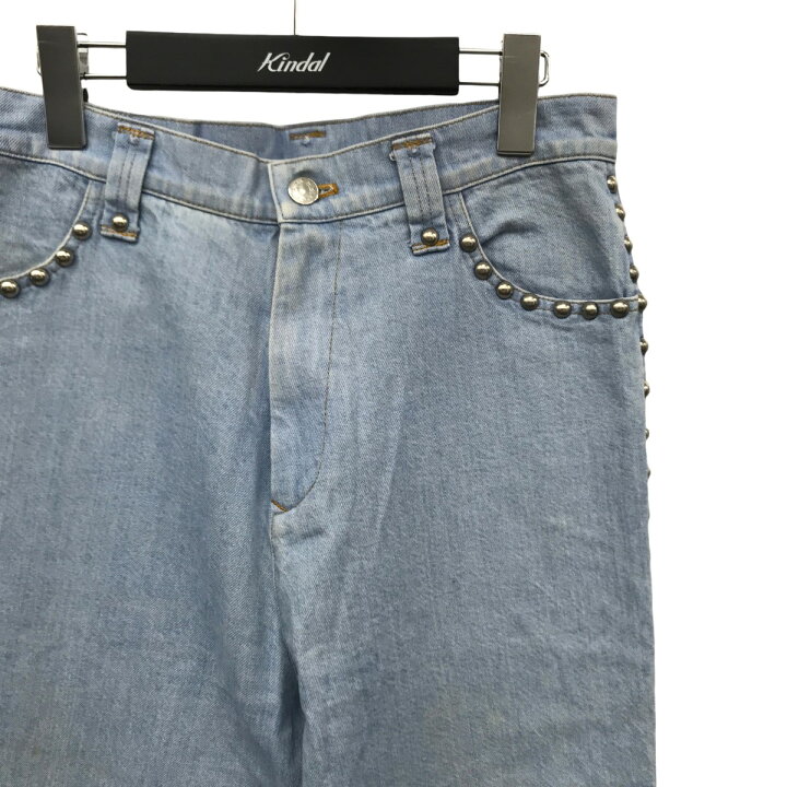 楽天市場】【中古】ORIMIスタッズデニムパンツ インディゴ サイズ：1 