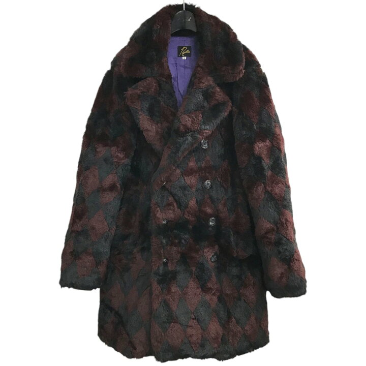 楽天市場】【中古】Needles 「PEA COAT」 フェイクファーコート NS079 