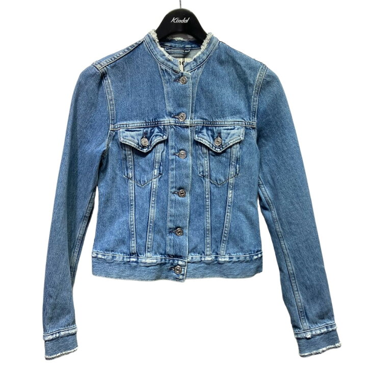 中古美品】Acne Studios ジャケット ノーカラー デニム アクネ 