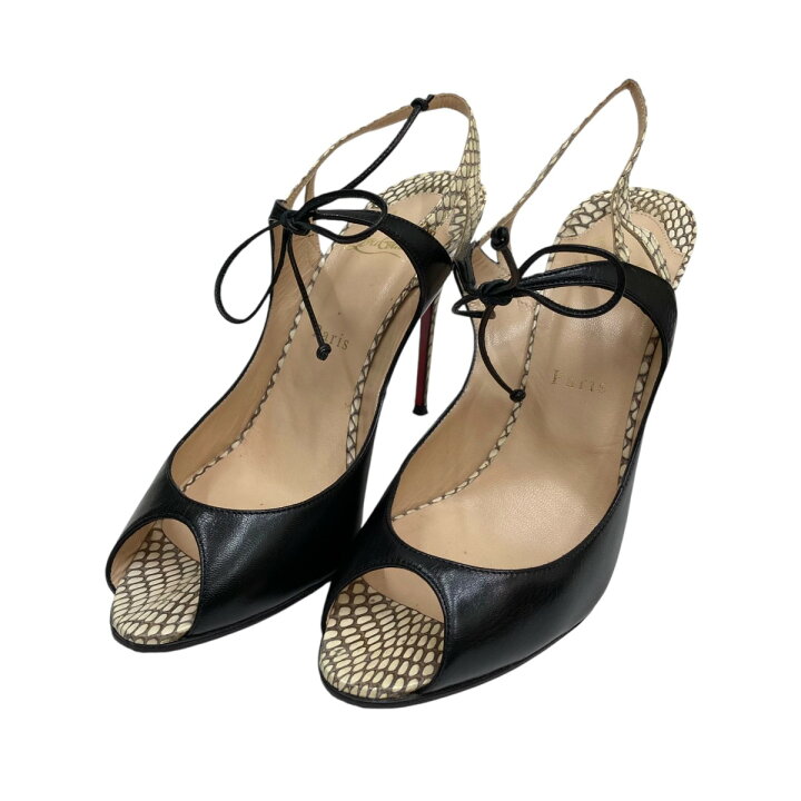 楽天市場】【中古】Christian Louboutin ヒールパンプス ブラック 