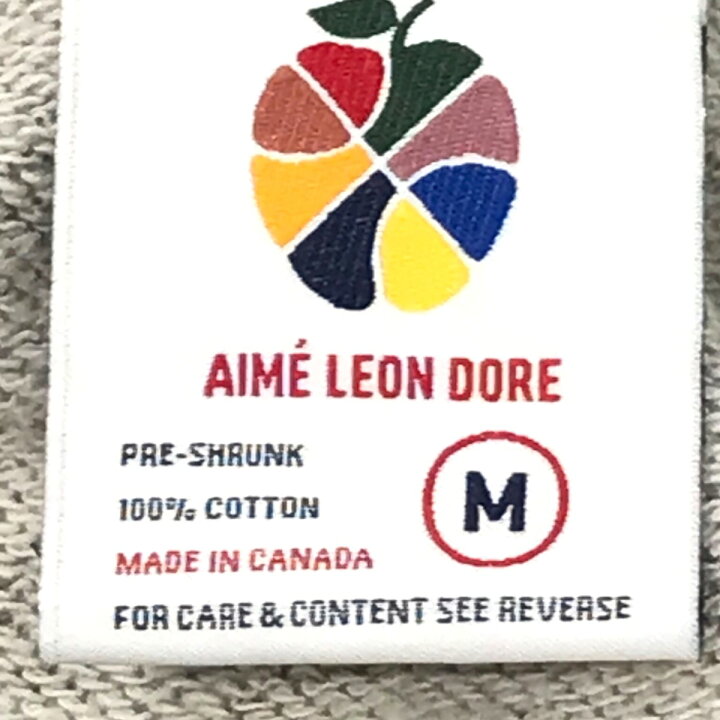楽天市場】【中古】Aime Leon Dore ロゴプリントプルオーバーパーカー 