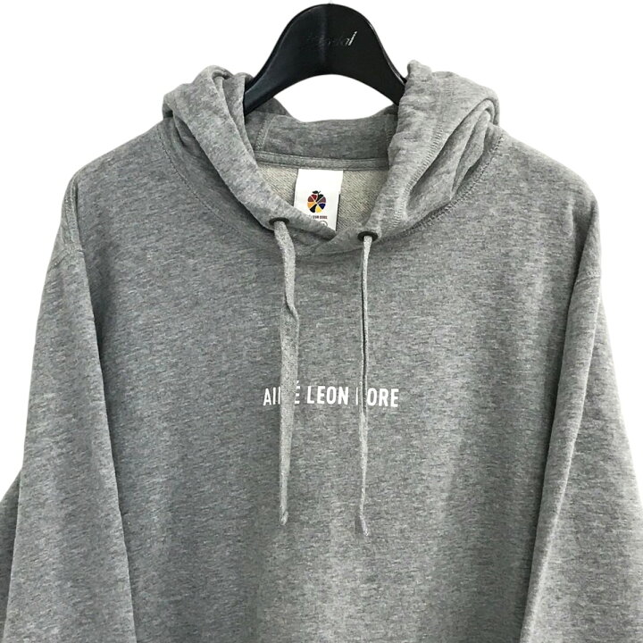 楽天市場】【中古】Aime Leon Dore ロゴプリントプルオーバーパーカー  