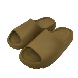 【中古】adidasYEEZY SLIDE サンダル ブラウン サイズ：8【価格見直し】