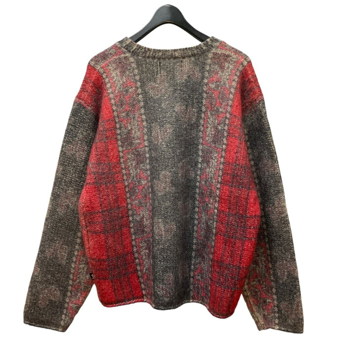 楽天市場】【中古】stussy MIXED PRINT ALPACA SWEATER プリント 