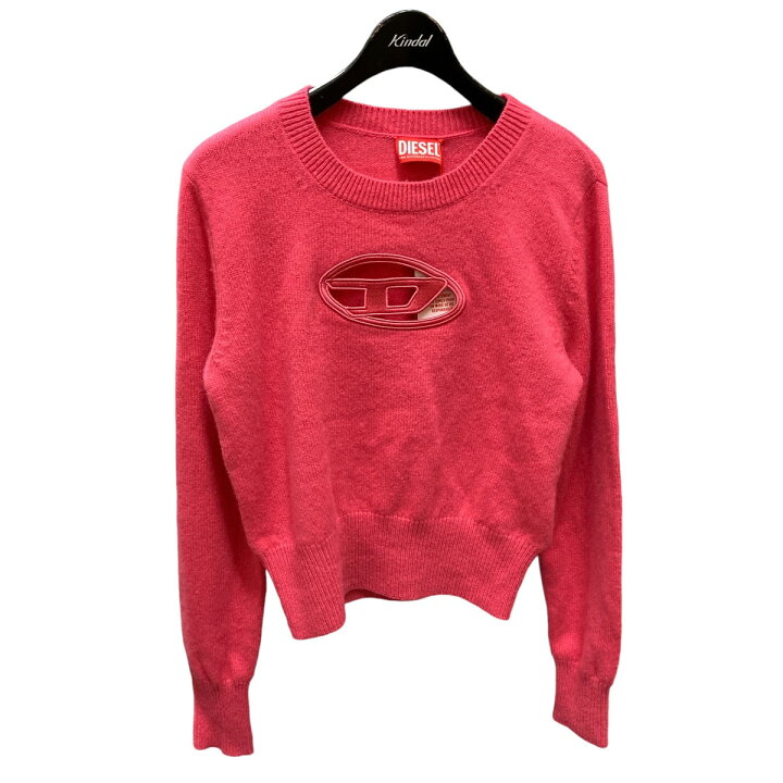 楽天市場】【中古】DIESEL M-AREESA ロゴ刺繍クルーネックニット  