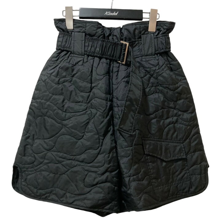 楽天市場】【中古】Ganni キルティングショートパンツ ブラック サイズ  