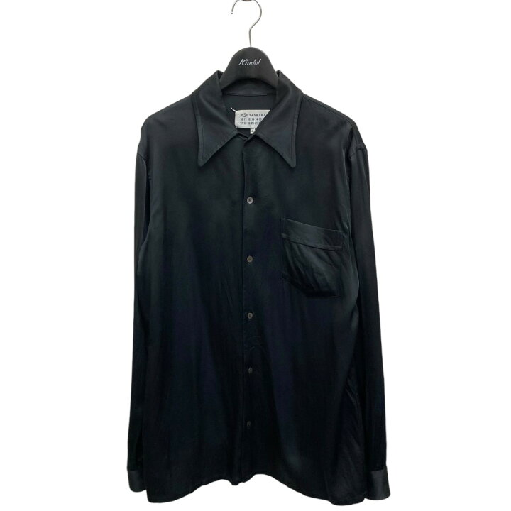 楽天市場】【中古】Maison Margiela 20AW サテン地シャツ 長袖シャツ 