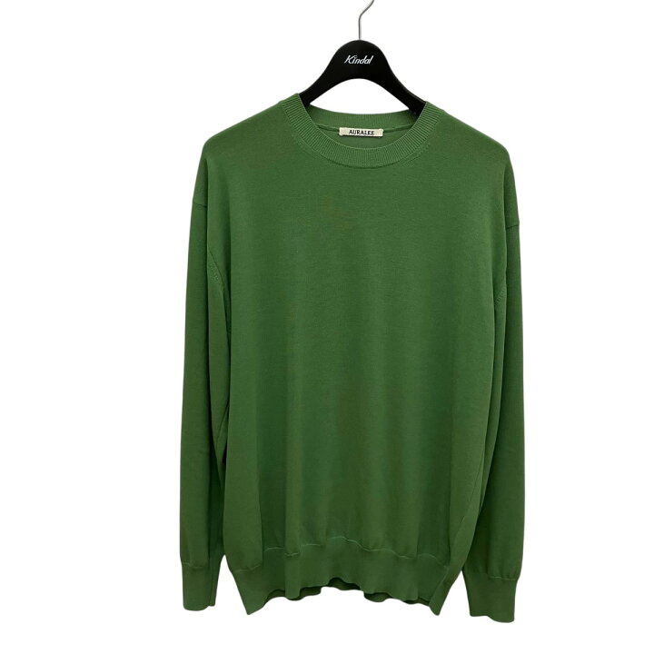 楽天市場】【中古】AURALEE 24SS SUPER HARD TWIST WOOL KNIT ニット 