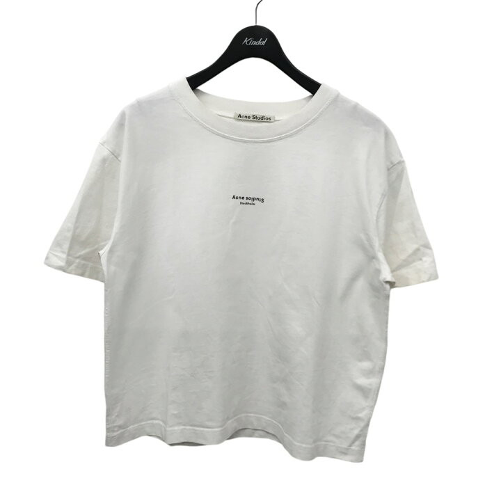 楽天市場】【中古】ACNE STUDIOS ロゴTシャツ ホワイト サイズ：S 