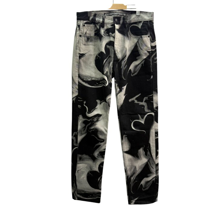 楽天市場】【中古】ALEXANDER WANG Smoke Print Clasic Jeans 総柄  