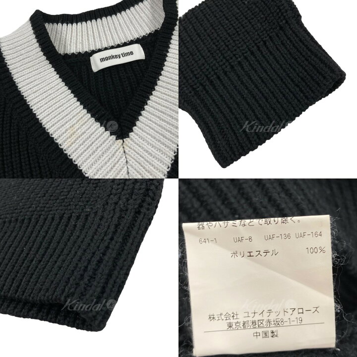 楽天市場】【中古】MONKEY TIME 「PE AZE BIG TILDEN KNIT」 チルデン  