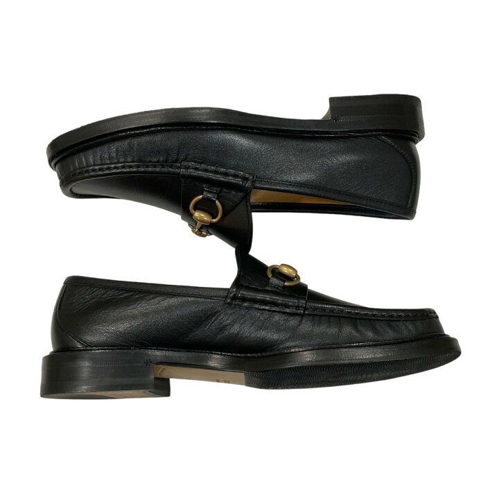 楽天市場】【中古】GUCCI ホースビットレザーローファー 723562 