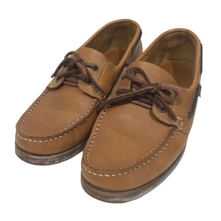 楽天市場】【中古】PARABOOT デッキシューズ ブラウン サイズ：7 
