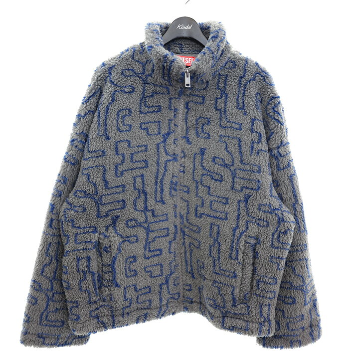 楽天市場】【中古】DIESEL 23AW Sweatshirts S-LUCK 総柄 ボアフリース 