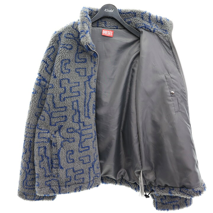 楽天市場】【中古】DIESEL 23AW Sweatshirts S-LUCK 総柄 ボアフリース 