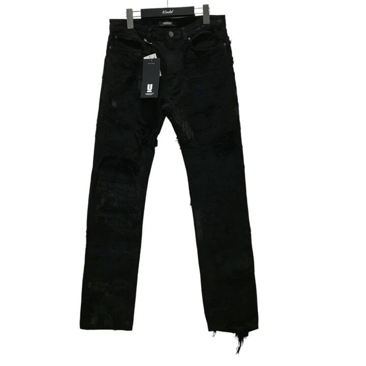 楽天市場】【中古】UNDERCOVER 85復刻デニムパンツ UC2B9503 ブラック 