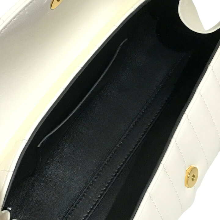 楽天市場】【中古】JIL SANDERキルティングレザーハンドバッグ 