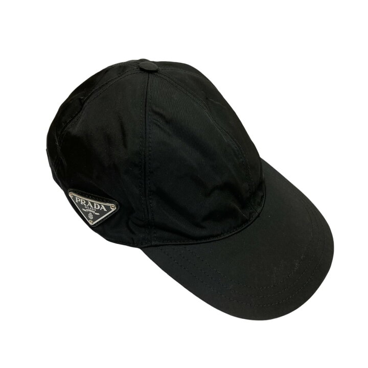 楽天市場】【中古】PRADA ナイロンキャップ ブラック サイズ：XL 