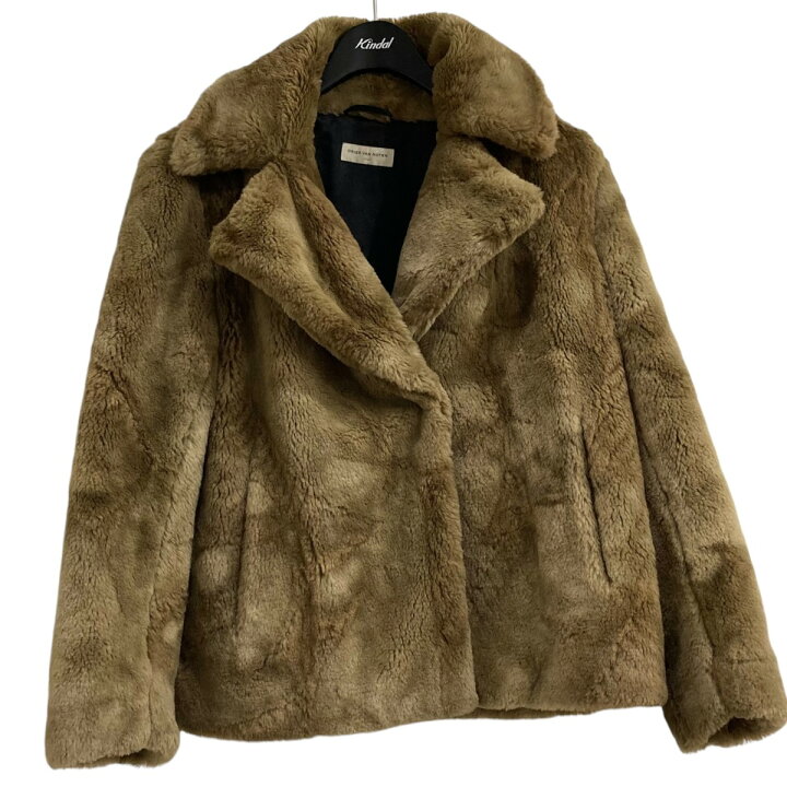 楽天市場】【中古】DRIES VAN NOTEN ファージャケット ブラウン サイズ  
