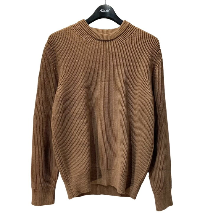 楽天市場】【中古】AURALEE SUPER FINE WOOL RIB KNIT クルーネック 