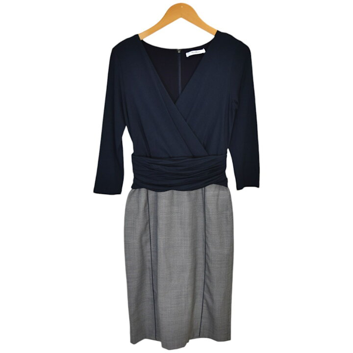楽天市場】【中古】MaxMara カシュクール切替ワンピース 最高級ライン 