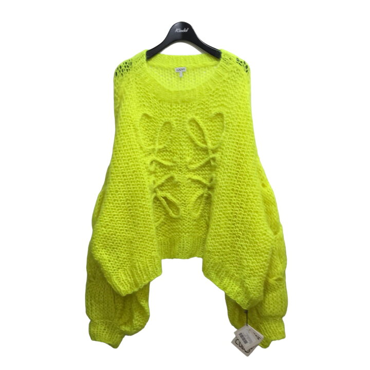 楽天市場】【中古】LOEWEアナグラムモヘアニット S359Y14K67 イエロー  