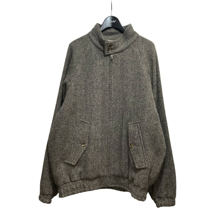 楽天市場】【中古】AURALEE LAMA SHETLAND WOOL TWEED ZIP BLOUSON 