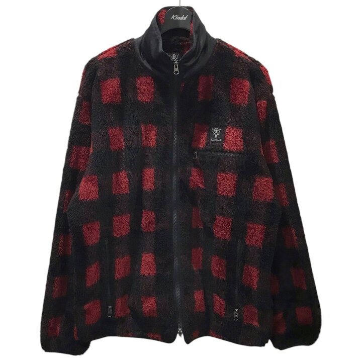 楽天市場】【中古】south2 west8 チェック柄ジップアップフリース  
