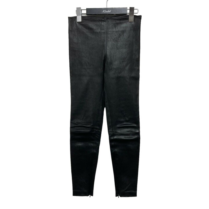 楽天市場】【中古】BALENCIAGAレザーパンツ ブラック サイズ：34【価格 