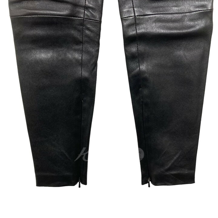 楽天市場】【中古】BALENCIAGAレザーパンツ ブラック サイズ：34【価格 