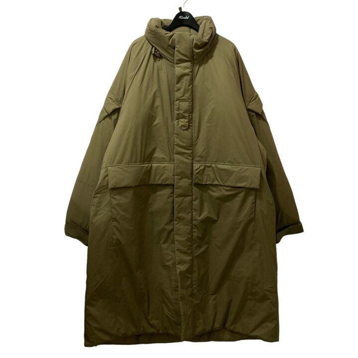 楽天市場】【中古】HYKE 中綿ロングコート 17353-1305 カーキ サイズ 