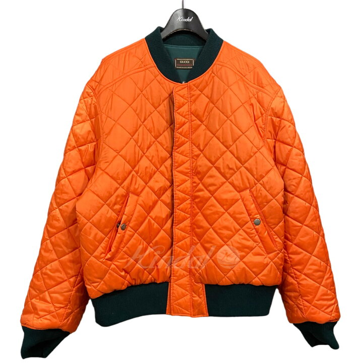 楽天市場】【中古】GUCCI 22AW キルティングサテンリバーシブル 