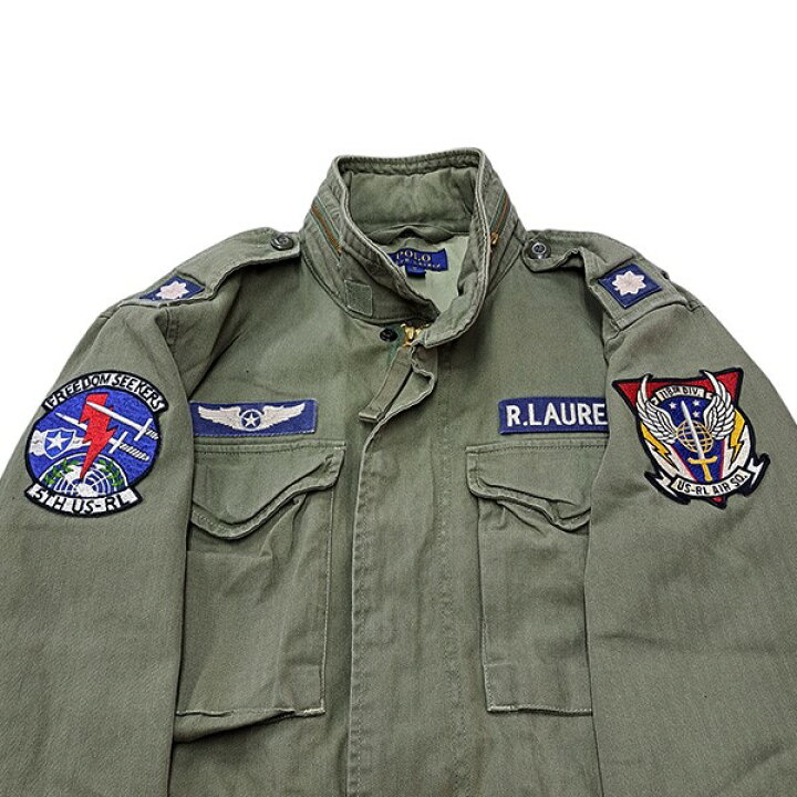 楽天市場】【中古】POLO RALPH LAUREN M-65フィールドジャケット M65 