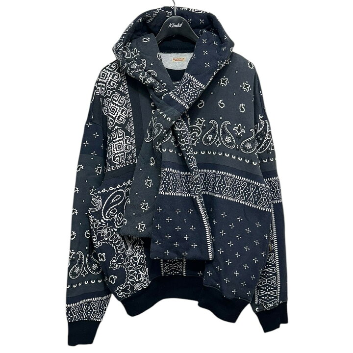楽天市場】【中古】KAPITAL 23AW Bandana Kesa Hoodie バンダナケサ 