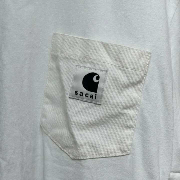 楽天市場】【中古】sacai 24SS Carhartt WIP T-Shirt カーハートダブル 
